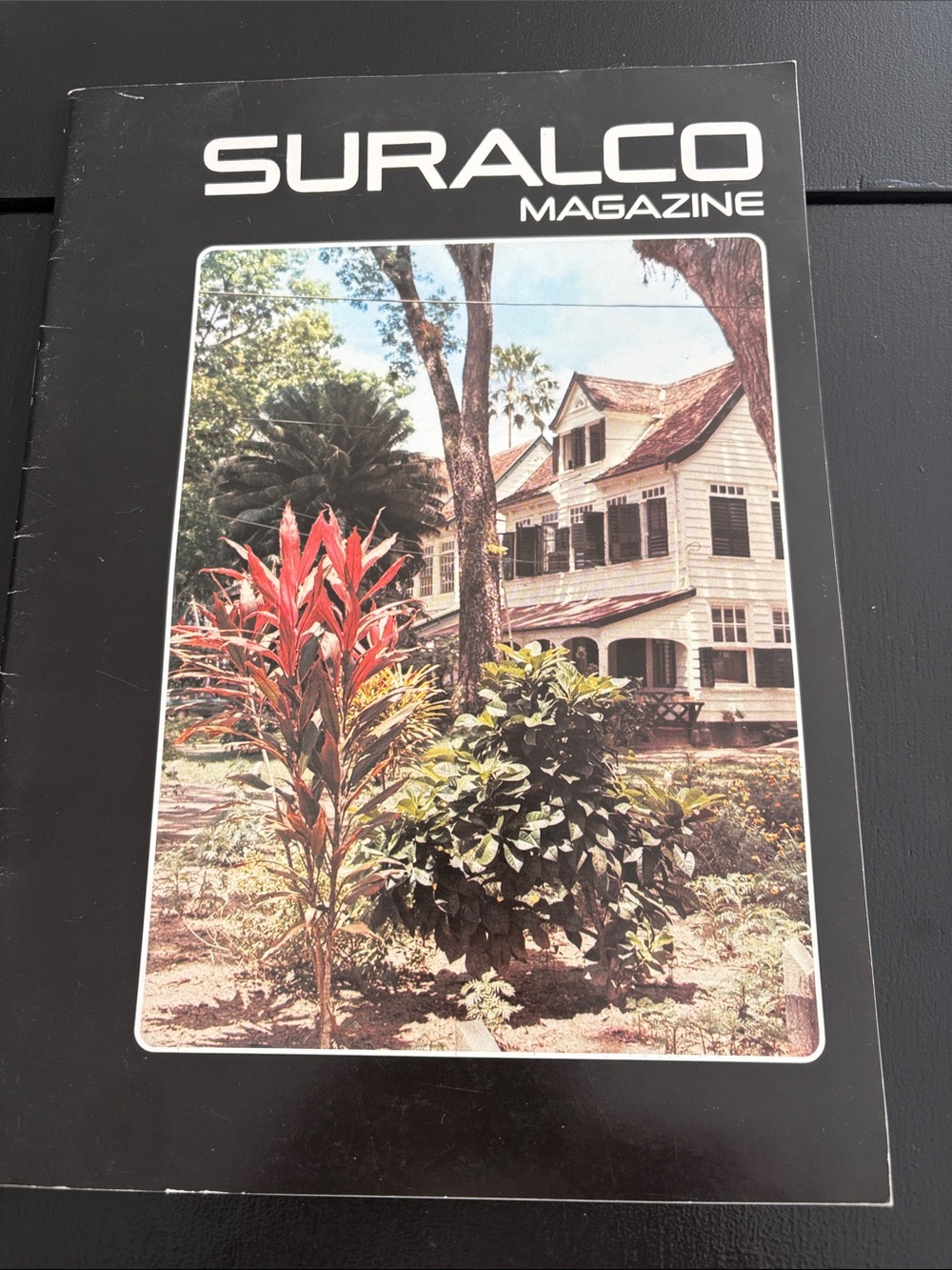 Magazine - Black Cover with Garden Photo